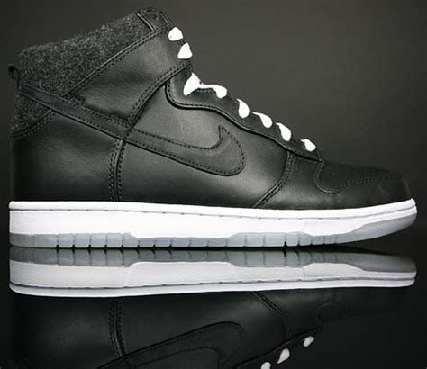 nike hi dunk sky schwarz weiss|nike dunk high premium.